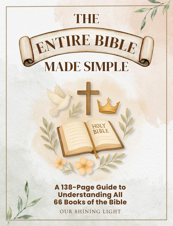 The Entire Bible Made Simple book cover